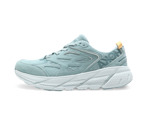 Trčanje Hoka One One Clifton L Suede Cloud Blue Ice Flow (All Gender) Tirkiz | 1122571-CBIF