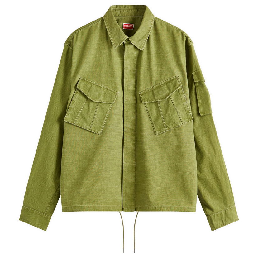 Košulja KENZO Kenzo Pocket Overshirt, Size Large Zelena | FF55CH5339GD-48