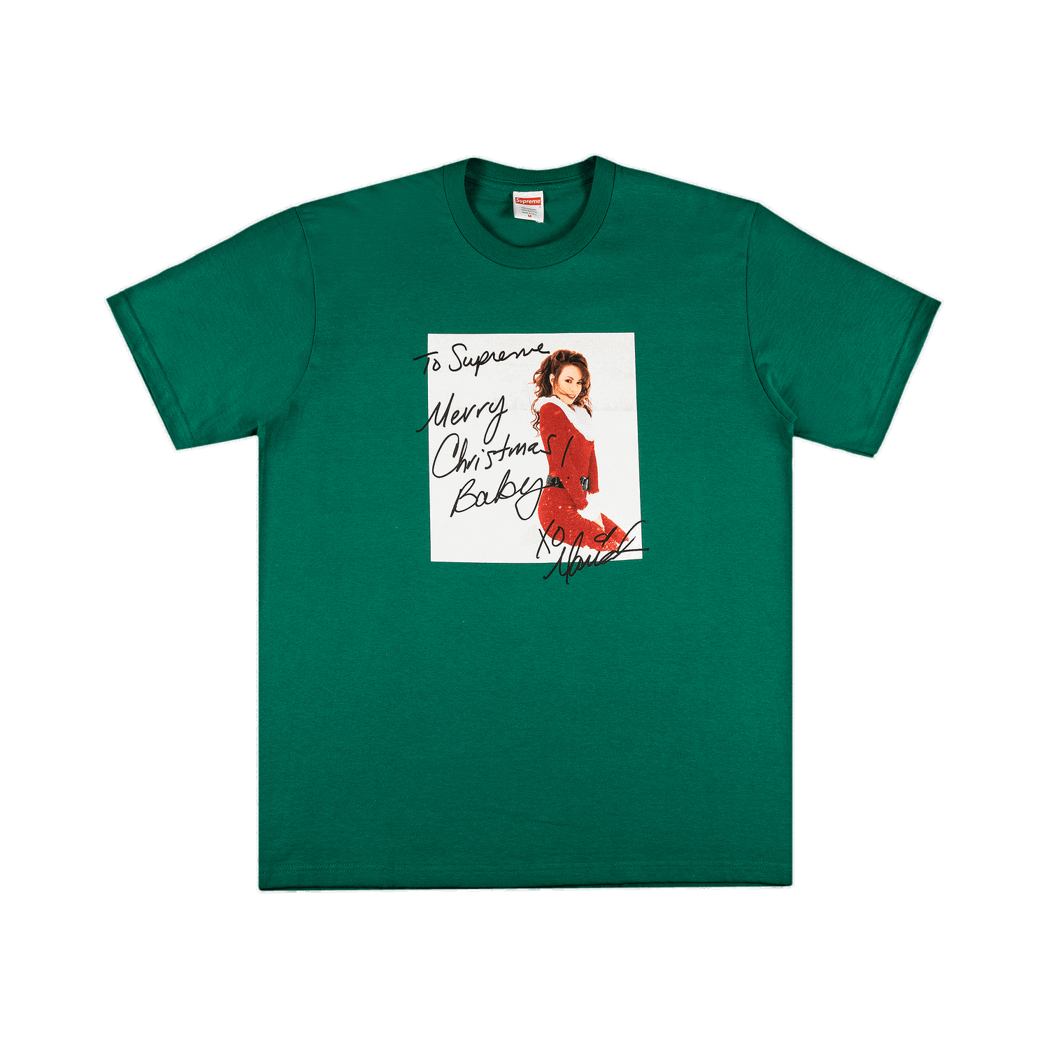 Majica kratkih rukava Supreme Mariah Carey Tee Zelena | FW20T50 LIGHT PINE, 0