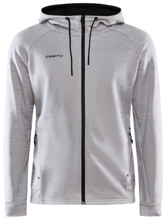 Dukserice Craft ADV UNIFY FZ Hoodie Siva | 1909132-950000