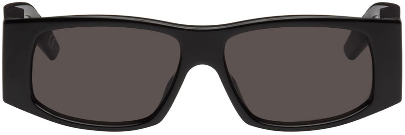 Sunčane naočale Balenciaga Black LED-Frame Crna | BB0100S-001