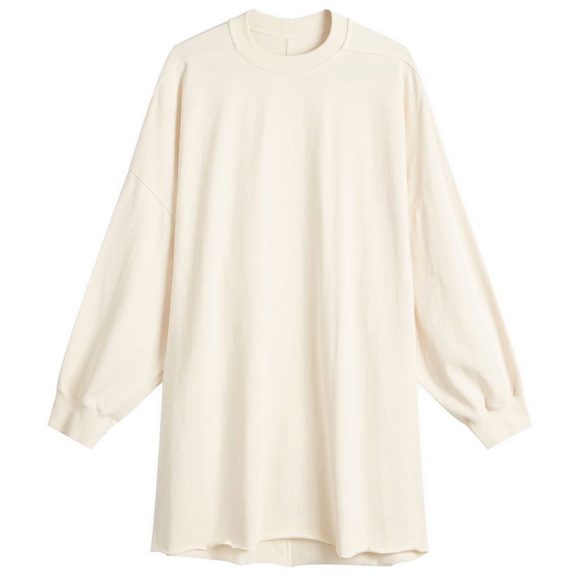 Džemper Rick Owens Rick Owens Tommy Long Sleeve Heavy Jersey T-Shirt Bež | RU01E5276-BA-21