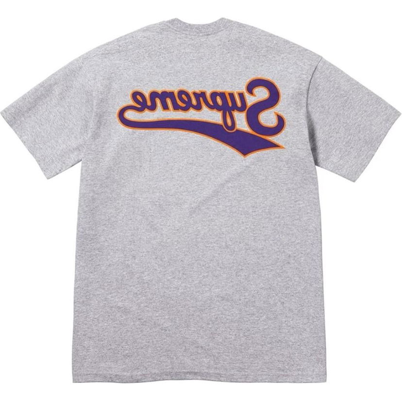Majica kratkih rukava Supreme Backwards Logo Graphic T-Shirt Siva | SUP-SS24-296
