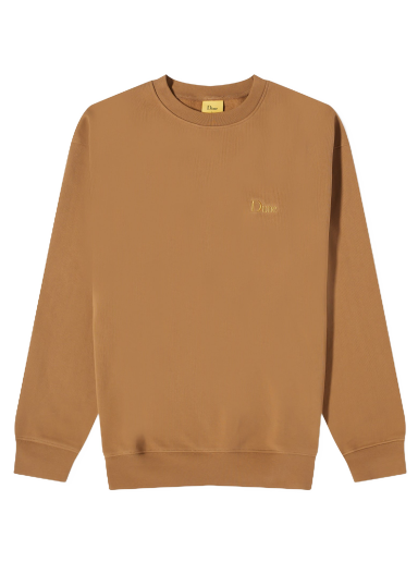 Dukserice Dime Classic Small Logo Crew Sweat Smeđa | DIME23D1F18-CAP