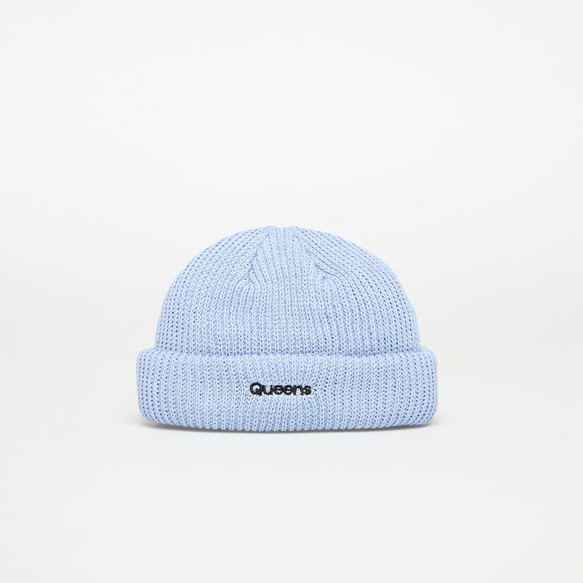 Kapica Queens Queens Essentials Knitted Beanie Plava | QNS_074