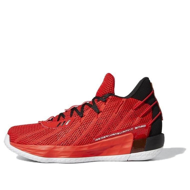 Tenisice i cipele adidas Originals Dame 7 GCA Lillard Time Crvena | FZ0206