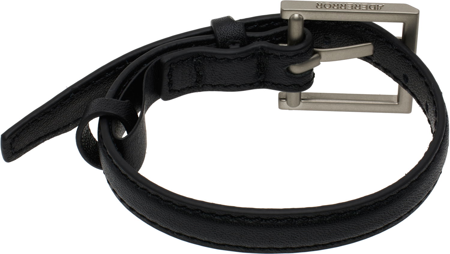 Narukvica ADER ERROR ADER error Tetraight 117 Leather Bracelet Crna | BO01SSJW0801BK, 1