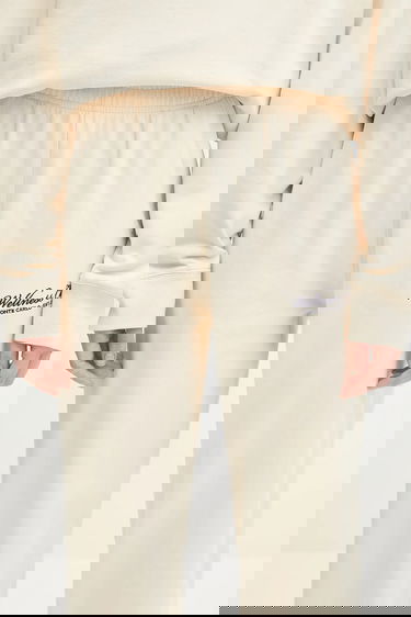 Trenirka Sporty & Rich Sporty & Rich Wellness Club MC Embroidered Sweatpants Bež | PA036620081CR01, 3