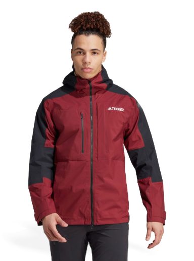 Jakna adidas Performance Terrex Xploric RAIN.RDY Hiking Crvena | IB4266