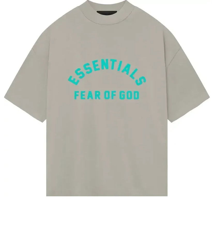 Majica kratkih rukava Fear of God Essentials Heavy Jersey Crewneck T-Shirt Siva | 125SP242005F