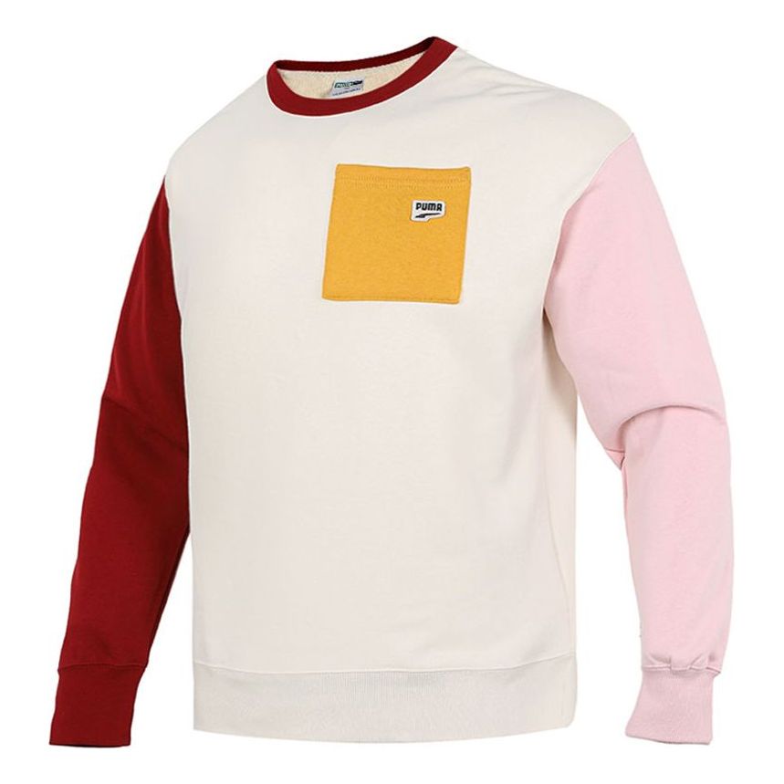 Džemper Puma Puma Colorblock Pocket Crewneck Sweatshirt Višebojno | 533036-73, 0