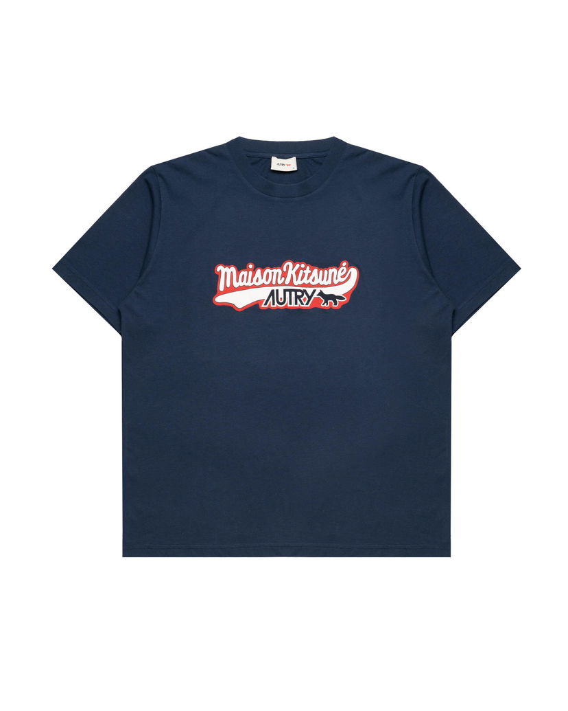 Majica kratkih rukava Autry Autry Action Shoes x Maison Kitsuné T-Shirt Tamnoplava | TSPXMK2B