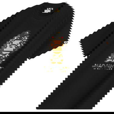 Majica kratkih rukava BAPE 1st Camo Milo Shark T-Shirt Crna | 002TEL801004M-BYE, 0