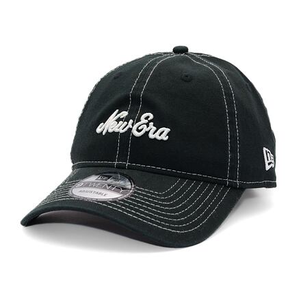 Kapa New Era Adjustable Contrast Stitch Baseball Cap Crna | 60595289