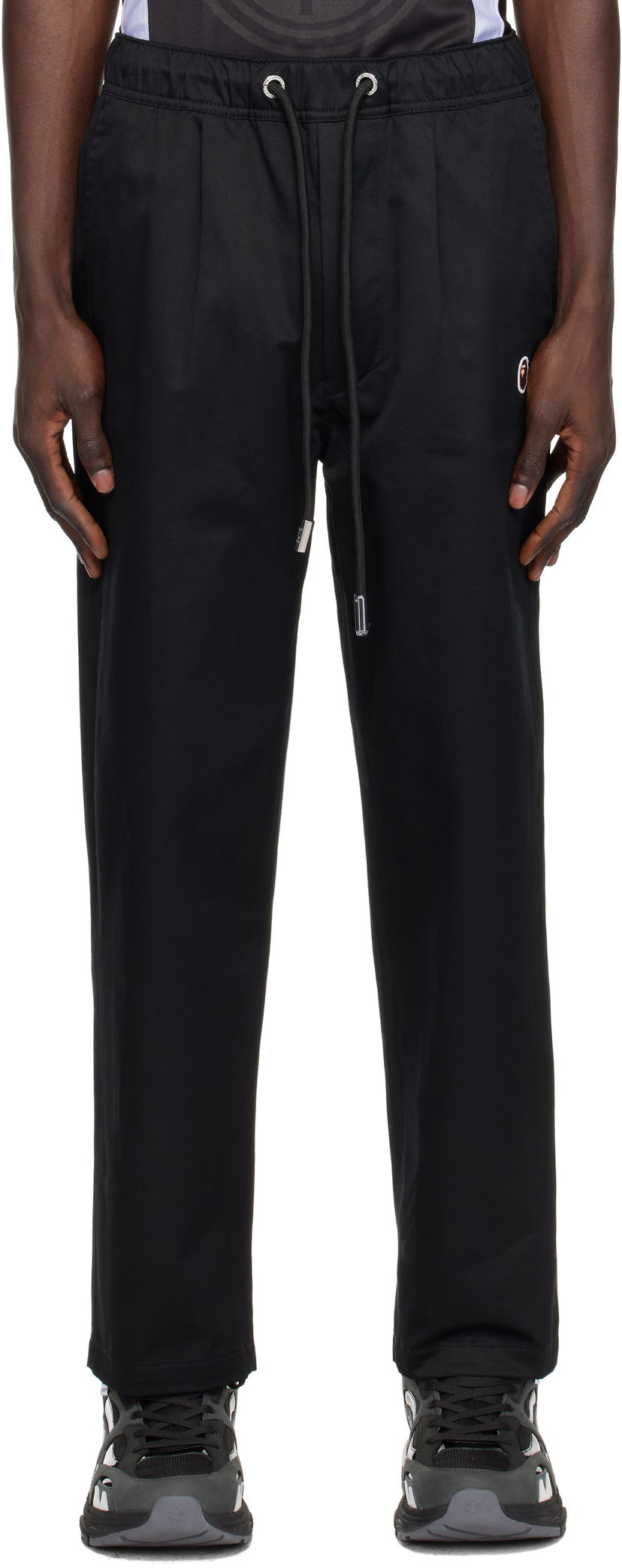 Hlače BAPE Chef Trousers Crna | 0ZXPTM152301NBKX
