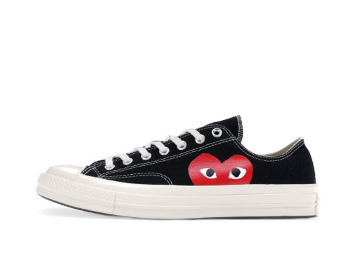 Tenisice i cipele Converse Comme des Garçons Play x Chuck 70 Low "Play" Crna | 150206C