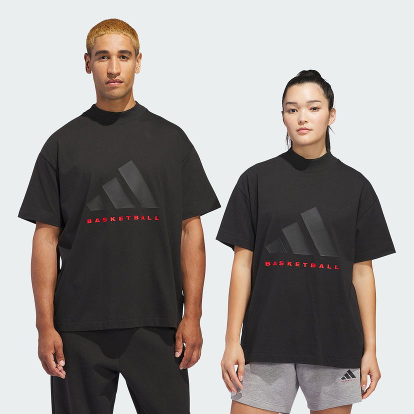 Majica kratkih rukava adidas Performance Basketball Graphic T-Shirt Crna | IW5644
