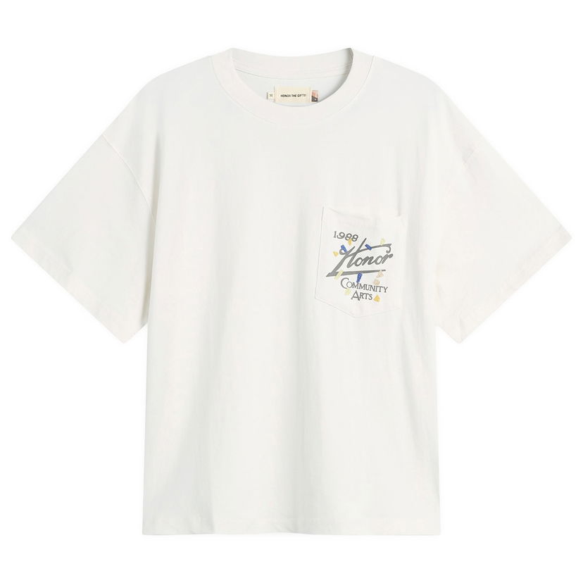 Majica kratkih rukava Honor The Gift Community Arts T-Shirt Bijela | HTG250346-WHT