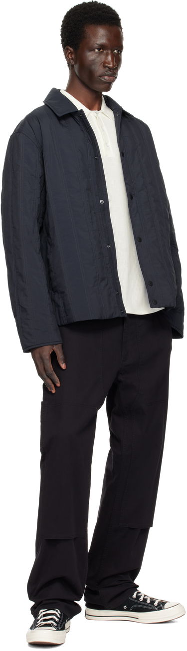 Jakna rag & bone Maxwell Quilted Button-Up Jacket Crna | MBW24H2007XWML, 3