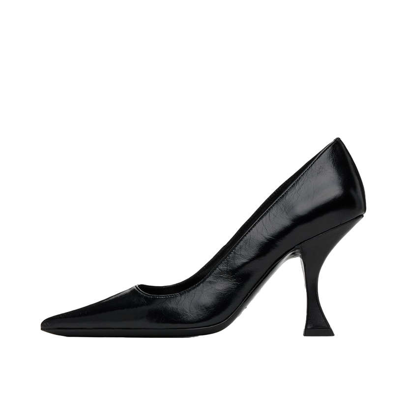 Tenisice i cipele BY FAR Leather Pointed Toe Pumps Crna | 23PFVIVBLCRE