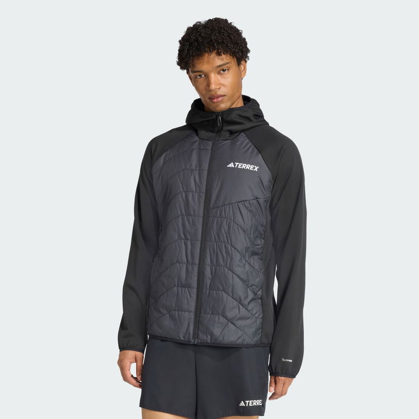Jakna adidas Performance Terrex Multi Climawarm Hybrid Insulated Hooded Jacket Crna | JL5576