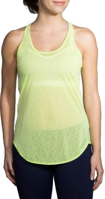 Majica bez rukava Brooks Racerback Tank Top Žuta | 221189-38
