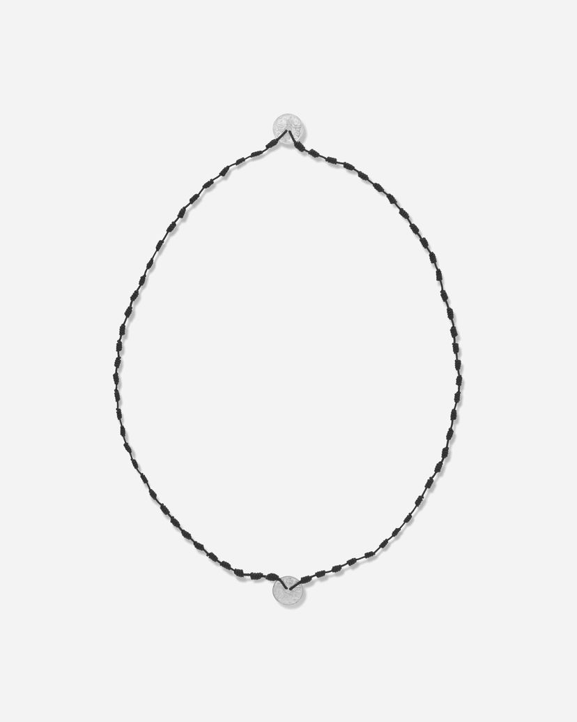 Ogrlica Neighborhood Cord Coin Necklace Crna | 251MYNH-AC03 BK