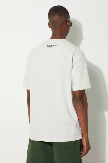 Majica kratkih rukava AAPE by A Bathing Ape AAPE By A Bathing Ape Basic Tee Print T-Shirt Siva | AAPTEM1444XAM, 2