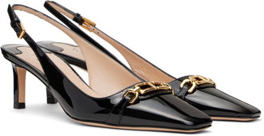 Tenisice i cipele Tom Ford TOM FORD Whitney Patent Leather Slingback Heels Crna | W3522-LCL072G, 3