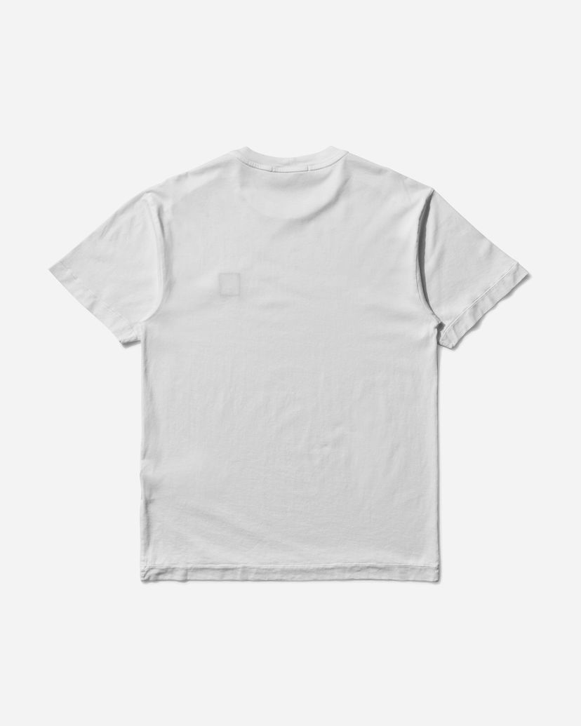 Majica kratkih rukava Stone Island Garment Dyed Logo Tee Bijela | K2S15-2100027-S0013 V0001