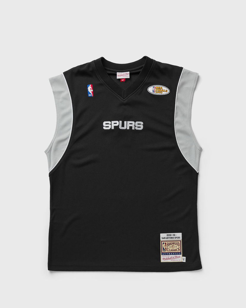 Dres Mitchell & Ness NBA Authentic Shooting Shirt San Antonio Spurs 2002-03 Crna | ASSH4938-SAS02PPPBLCK