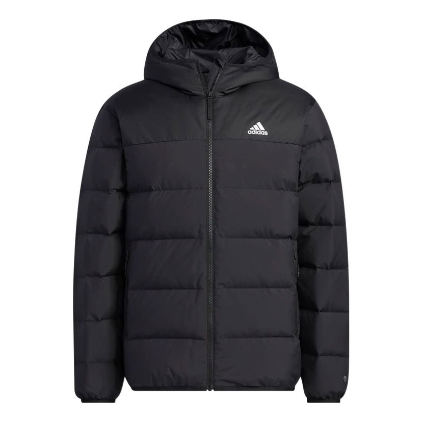 Pernata jakna adidas Originals Hooded Puffer Jacket Crna | HZ2597