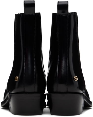 Odjeća Anine Bing ANINE BING Bekah Flat Ankle Boots Crna | A-14-10196-050, 1