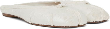 Odjeća Maison Margiela Maison Margiela Tabi Ballerina Mules Bijela | S39WZ0105 P8159, 3