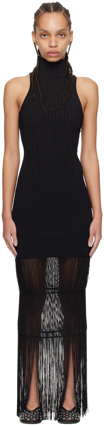 Haljina Khaite Midi Dress Crna | 9557429