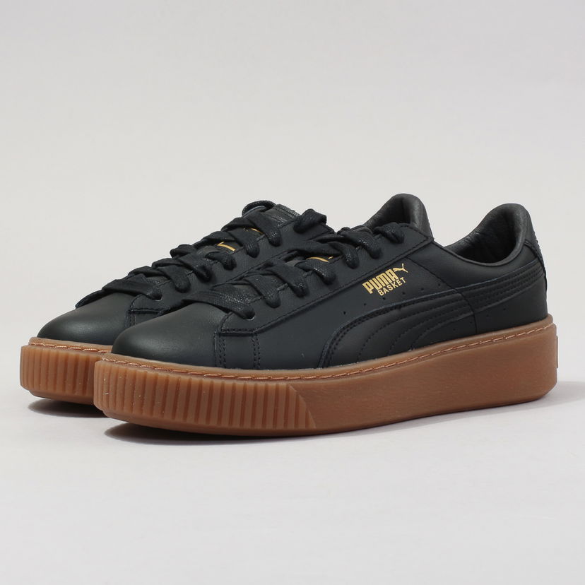 Tenisice i cipele Puma Basket Platform Core black / black Crna | 364040 02