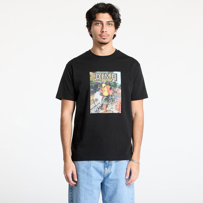 Majica kratkih rukava Dime DIME Pothole T-Shirt Crna | DIMEHO2461BLK