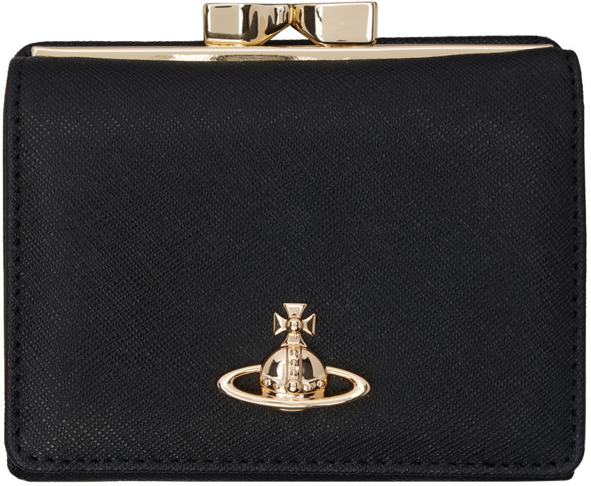 Novčanik Vivienne Westwood Black Small Frame Wallet Crna | 5115002MW-L001N-, 0