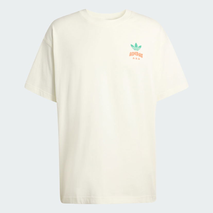 Majica kratkih rukava adidas Performance CHILLI PT. 2 Graphic Tee Bijela | KS6761