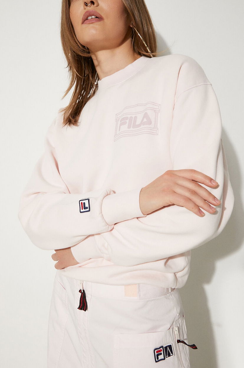 Dukserice FILA Fila x Aries Crewneck Sweatshirt Ružičasta | 42PS24ST010122270227