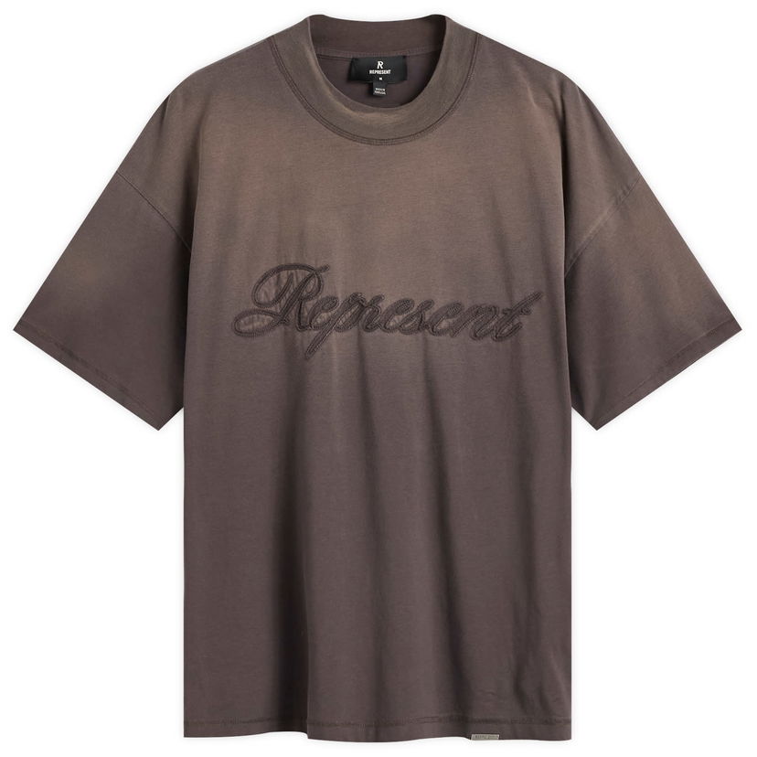 Majica kratkih rukava Represent Clo Rep Reverse Applique T-Shirt Smeđa | MLM100161-17