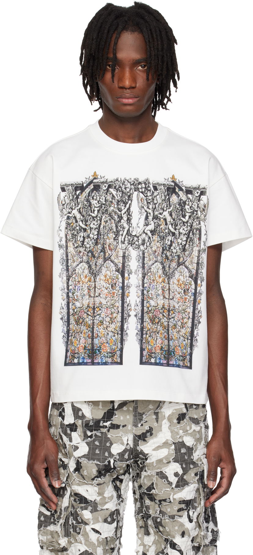 Majica kratkih rukava Who Decides War Who Decides War Ignatius Graphic Short Sleeve T-Shirt Bijela | 1110280001SS25
