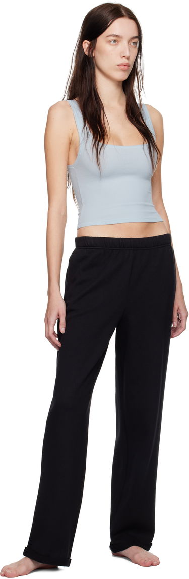 Majica bez rukava SKIMS Ribbed Cotton Knit Tank Top Plava | AP-TNK-0038, 3