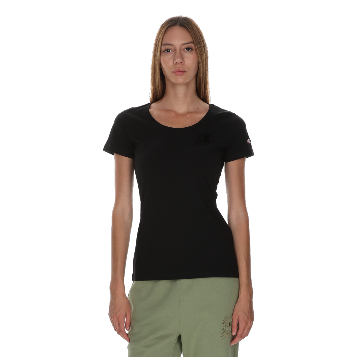 Majica kratkih rukava Champion Crewneck T-Shirt Crna | 118568-KK001, 0