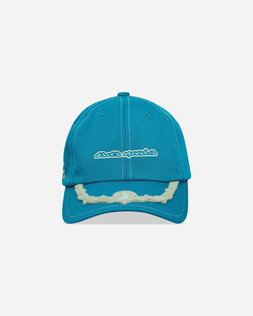 Kapa Asics Novalis Mirbelioids Textured Brim Cap Tirkiz | 3203A092-400