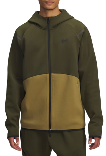 Dukserice Under Armour Unstoppable Fleece Full-Zip Hoodie Zelena | 1389352-308, 0