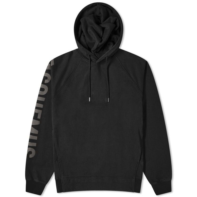 Dukserice Jacquemus Typo Hoodie Crna | 24E245JS234-2341-990