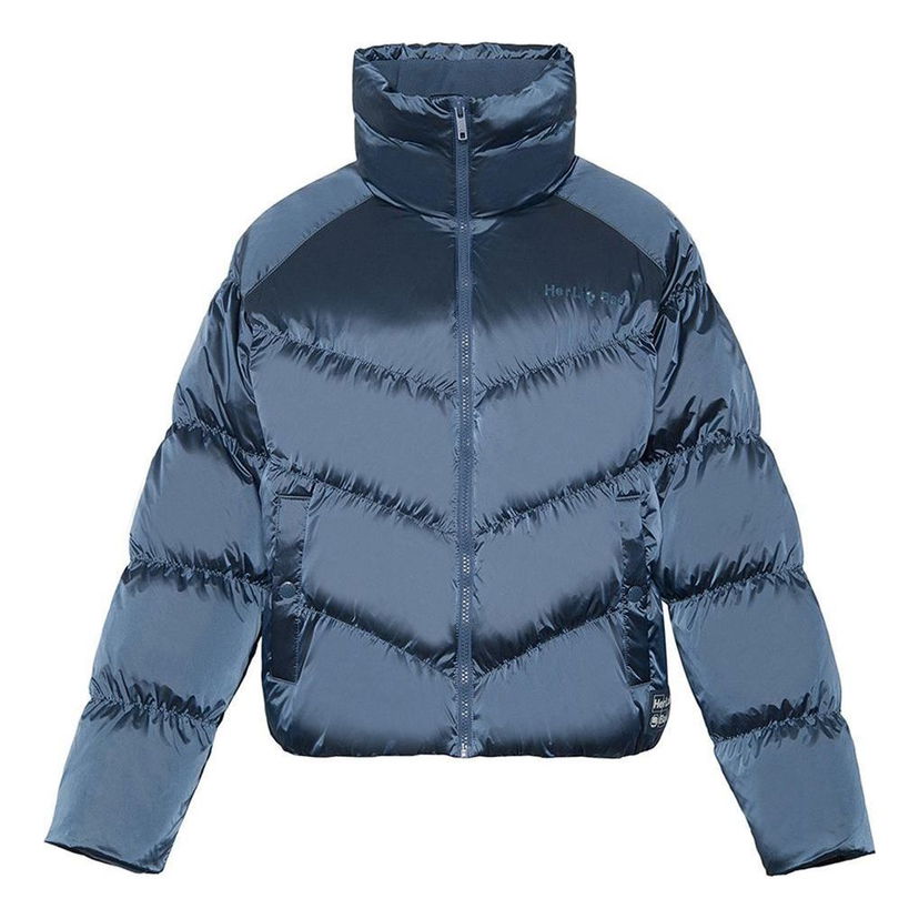 Pernata jakna Li-Ning BadFive Short Puffer Jacket Plava | AYMR090-3