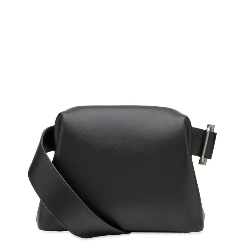 Torba za rame OSOI Mini Brot Leather Shoulder Bag Crna | 16FB010-03-01