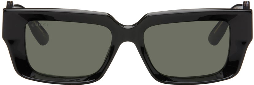 Sunčane naočale Gucci Gucci Black Rectangular Sunglasses Crna | GG1529S-001